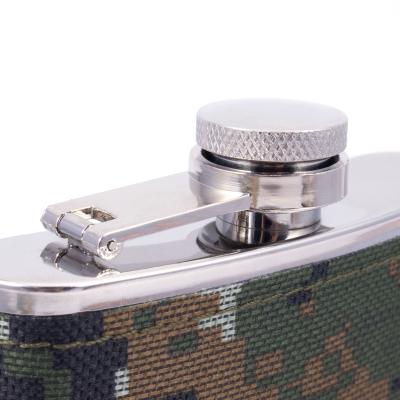 Фляжка "СЛЕДОПЫТ", в оплетке из oxford camo pixel, 280 мл - 3