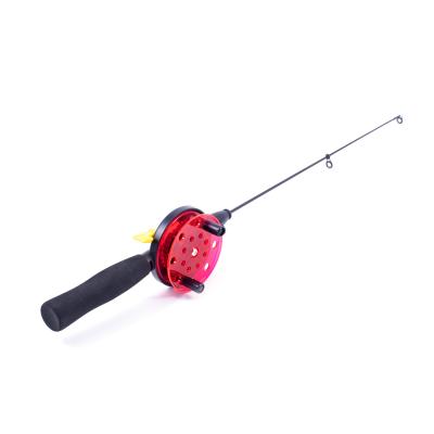 Удочка штекерная зимняя Namazu "Ice Perch Fishing", L=57 см, с катушкой d=75 мм, стеклопластик - 1
