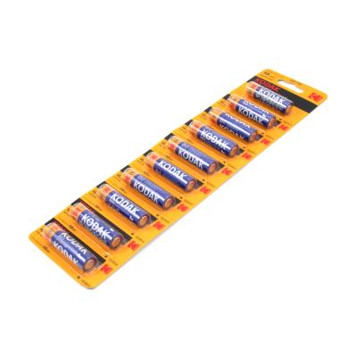 Батарейка Kodak MAX LR06 (AA) Alkaline отрывной блистер 10шт/10/100/1000 - 1