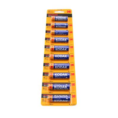 Батарейка Kodak MAX LR06 (AA) Alkaline отрывной блистер 10шт/10/100/1000 - 2