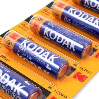 Батарейка Kodak MAX LR06 (AA) Alkaline отрывной блистер 10шт/10/100/1000 - 5