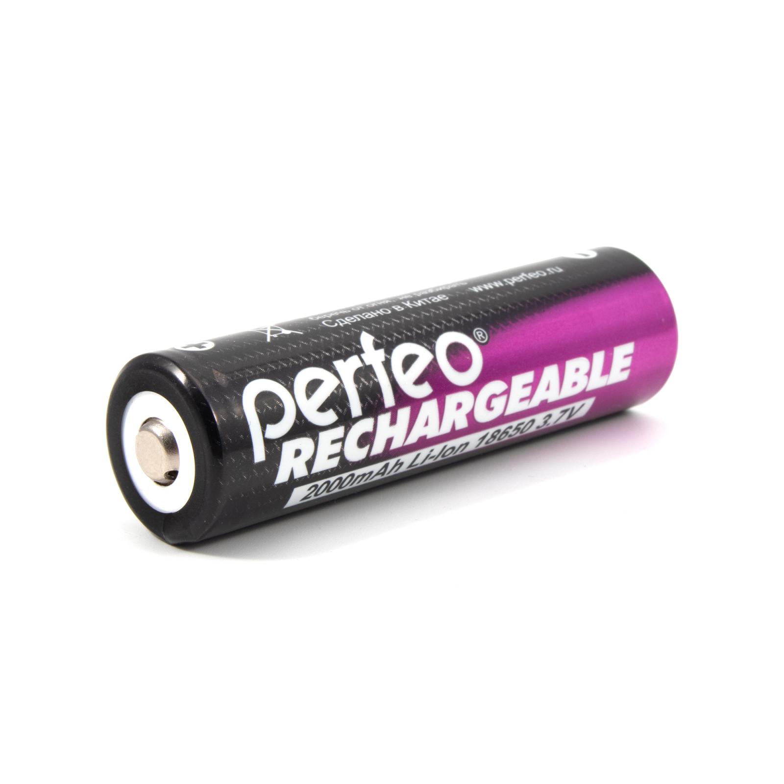Аккумулятор Perfeo Li-Ion 18650 2000mAh без защиты 3.7V BL - 1