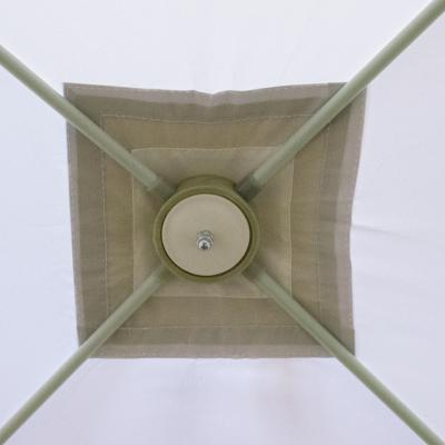 Палатка зимняя куб СЛЕДОПЫТ 2,1 х2,1 м, Oxford 210D PU 1000, S по полу 4,4 кв.м, цв. оливковый/белый - 10