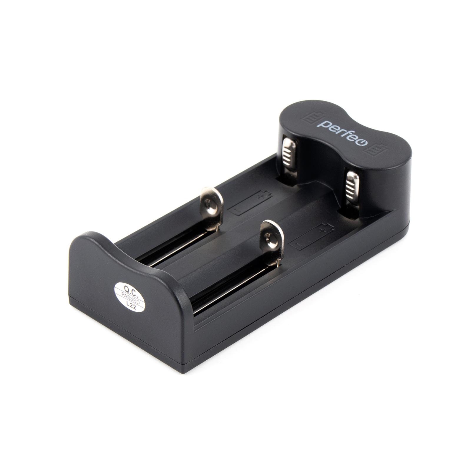 Зарядное устройство Perfeo для аккум. Li-Ion 18650, 5В, 2 слота