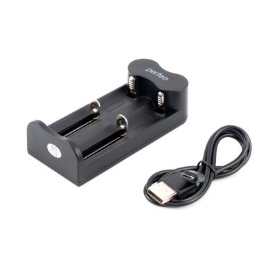 Зарядное устройство Perfeo для аккум. Li-Ion 18650, 5В, 2 слота - 2