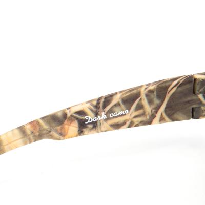 Очки поляризационные плавающие СЛЕДОПЫТ Dark camo в футляре, линзы brown - 4