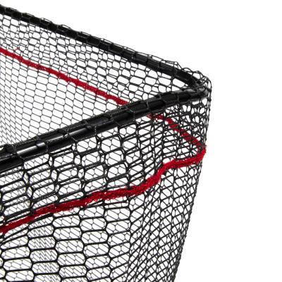 Голова подсачека Namazu Pro, квадратный обод с подгибом 50х45 см, прорезиненная сетка - 4