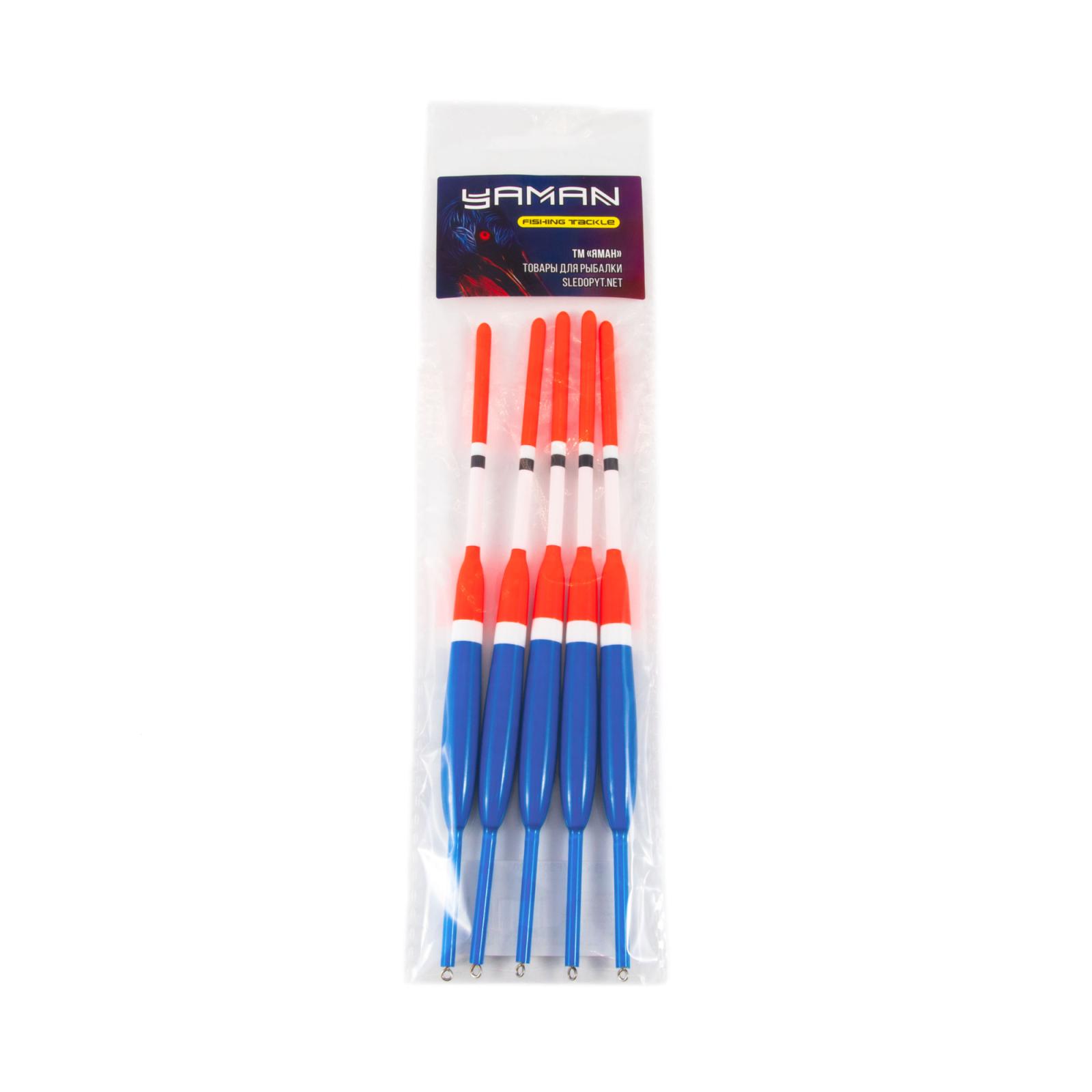 Поплавок Yaman пустотелый 301-020, PVC, 2 г (уп. 5 шт) - 3