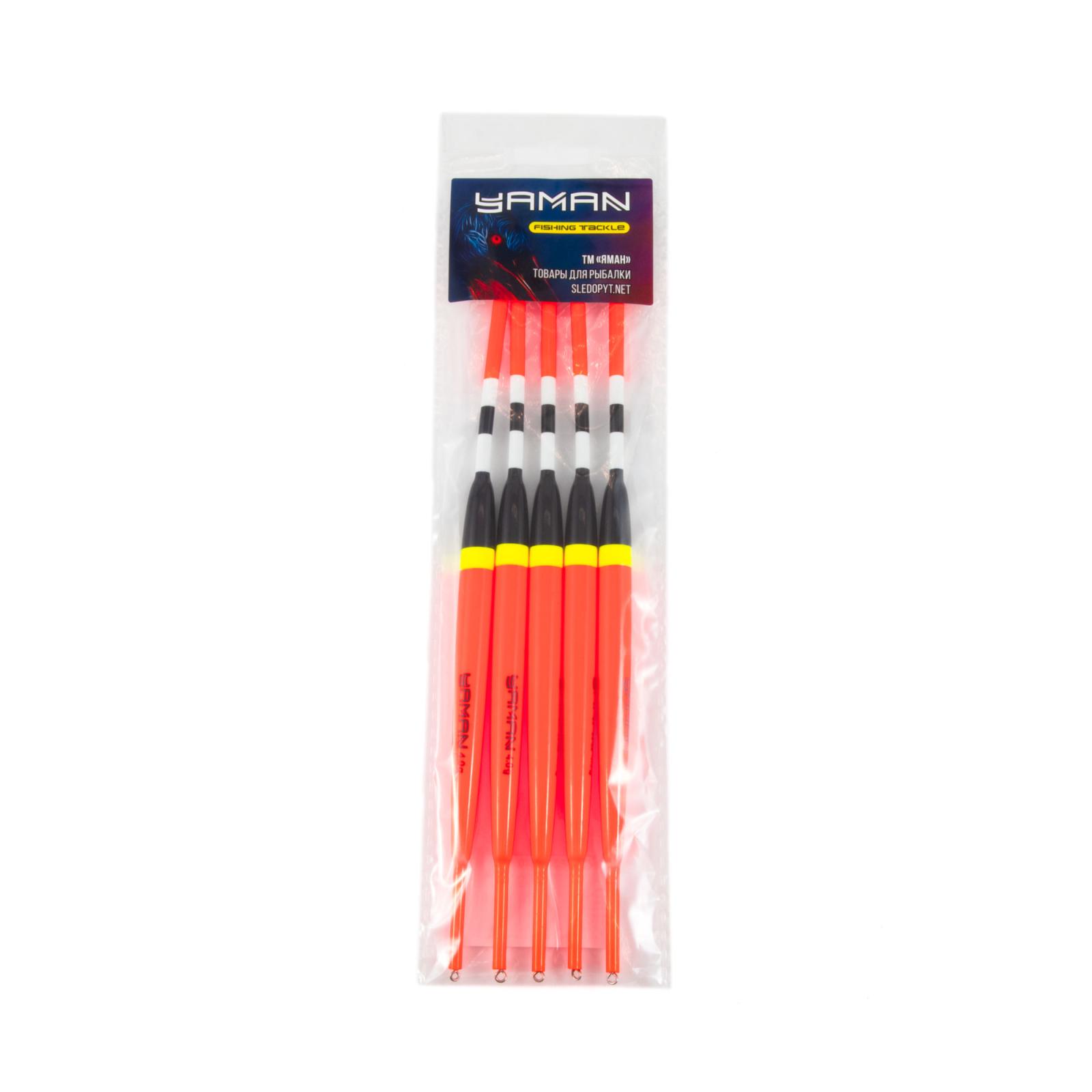 Поплавок Yaman пустотелый 308-040, PVC, 4 г (уп. 5 шт) - 3