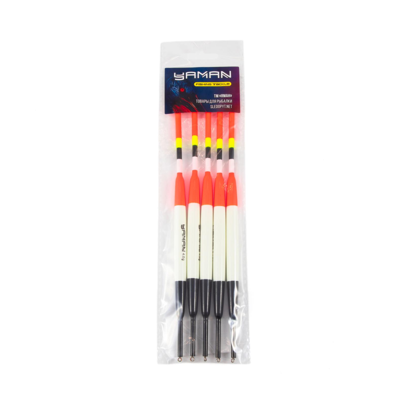 Поплавок Yaman пустотелый 309-040, PVC, 4 г (уп. 5 шт) - 3