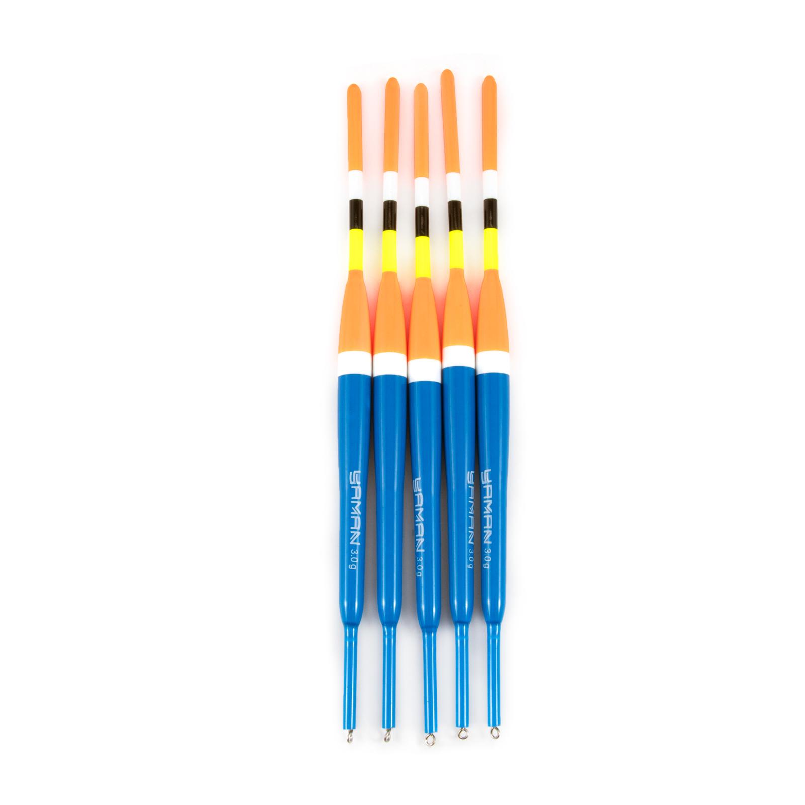 Поплавок Yaman пустотелый 312-030, PVC, 3 г (уп. 5 шт)