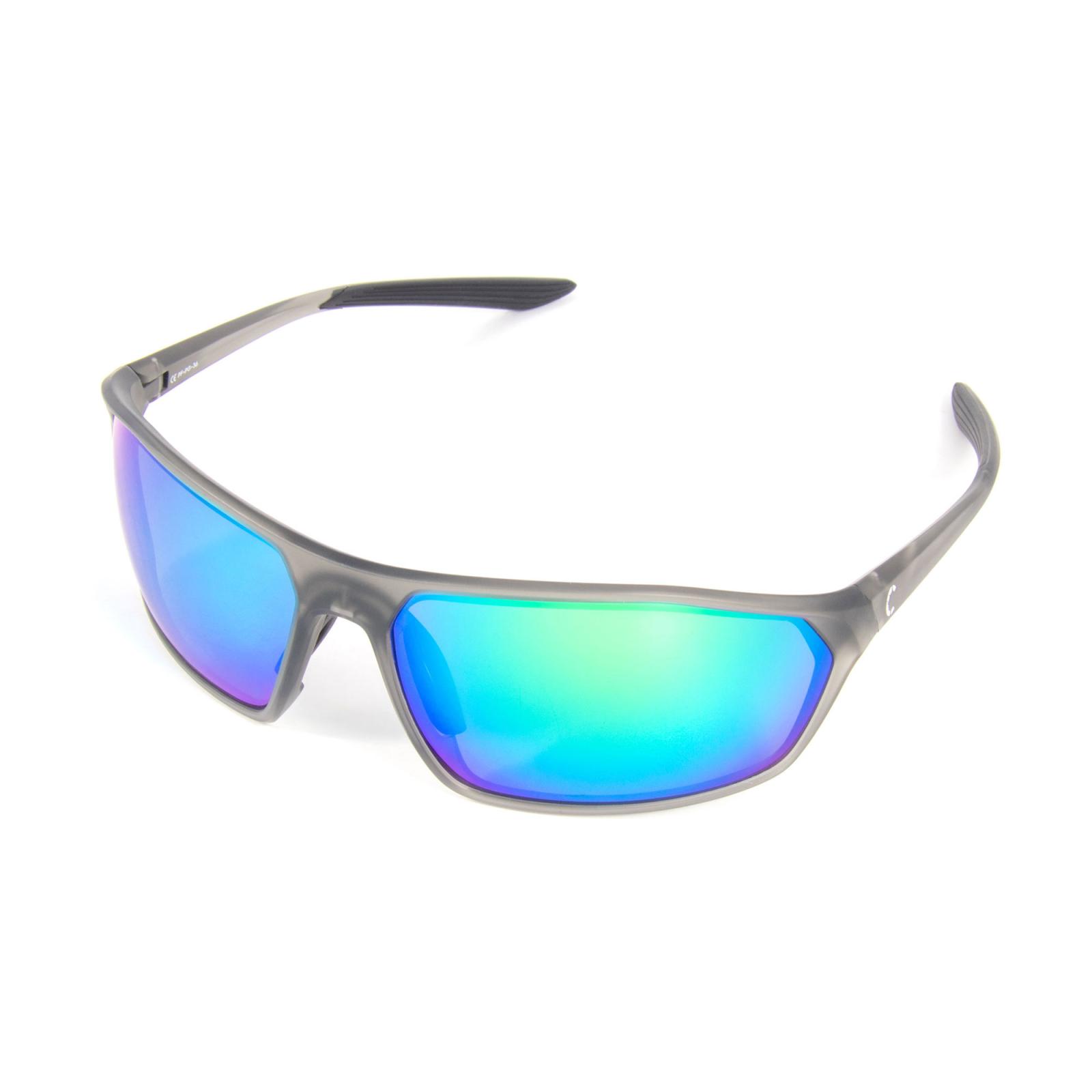 Очки поляризационные СЛЕДОПЫТ Eclipse в футляре, линзы grey with green revo - 1
