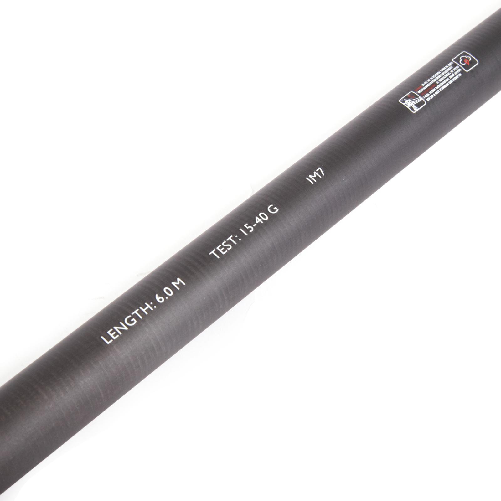 Удилище карбоновое с/к NAMAZU Compact Bolo 6м, тест 15-40 г, IM7 - 2