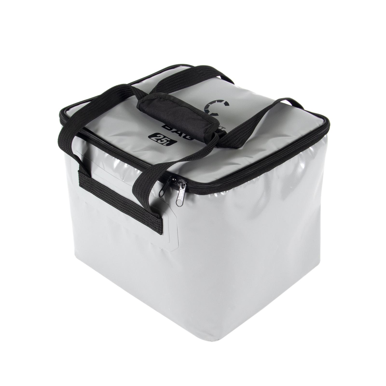 Сумка изотермическая ПВХ СЛЕДОПЫТ Thermal Bag, 35х25х28 см, 25 л, цв. серый - 7