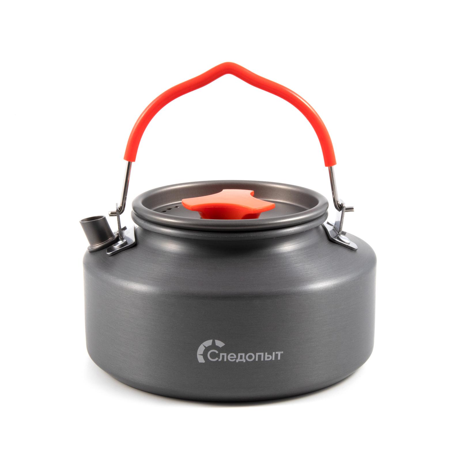 Чайник походный СЛЕДОПЫТ - Compact, 1 л, анодир. алюм. - 1