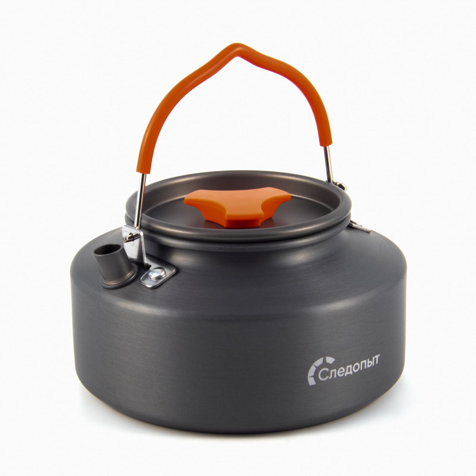 Чайник походный СЛЕДОПЫТ - Compact, 1 л, анодир. алюм. - 2