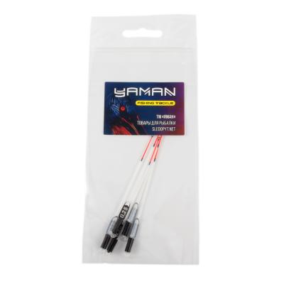 Сторожок лавсановый "Яман" STYLE RIB SLIM, 100 мм, 0,25 г, с коннектором для шестика 0,8-2 мм (уп. 5 - 5