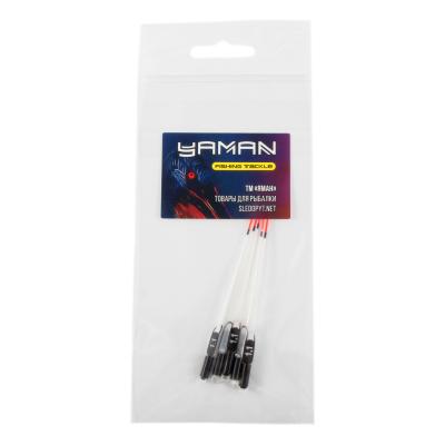 Сторожок лавсановый "Яман" STYLE RIB SLIM, 100 мм, 1,1 г, с коннектором для шестика 0,8-2 мм (уп. 5 - 5