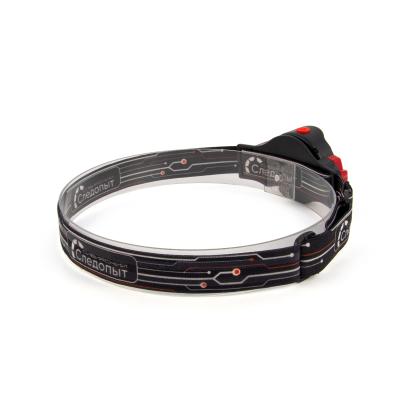 Фонарь налобный "СИБИРСКИЙ СЛЕДОПЫТ-FLASH", 1 LED+1 СОВ, аккум.1x1200mAh - 3