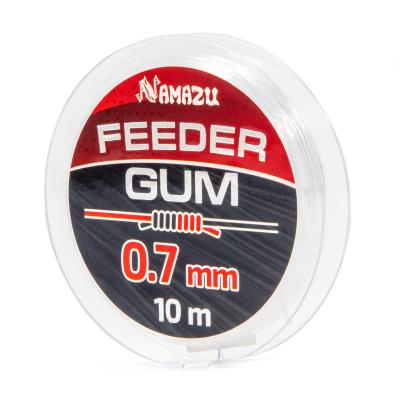 Фидергам Namazu FEEDER GUM, L-10 м, d-0,7 мм, прозрачный - 2