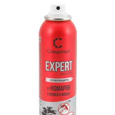 Репеллент СЛЕДОПЫТ EXPERT, 8 часов защиты от комаров, слепней и мошек, аэрозоль, 150 мл - 4