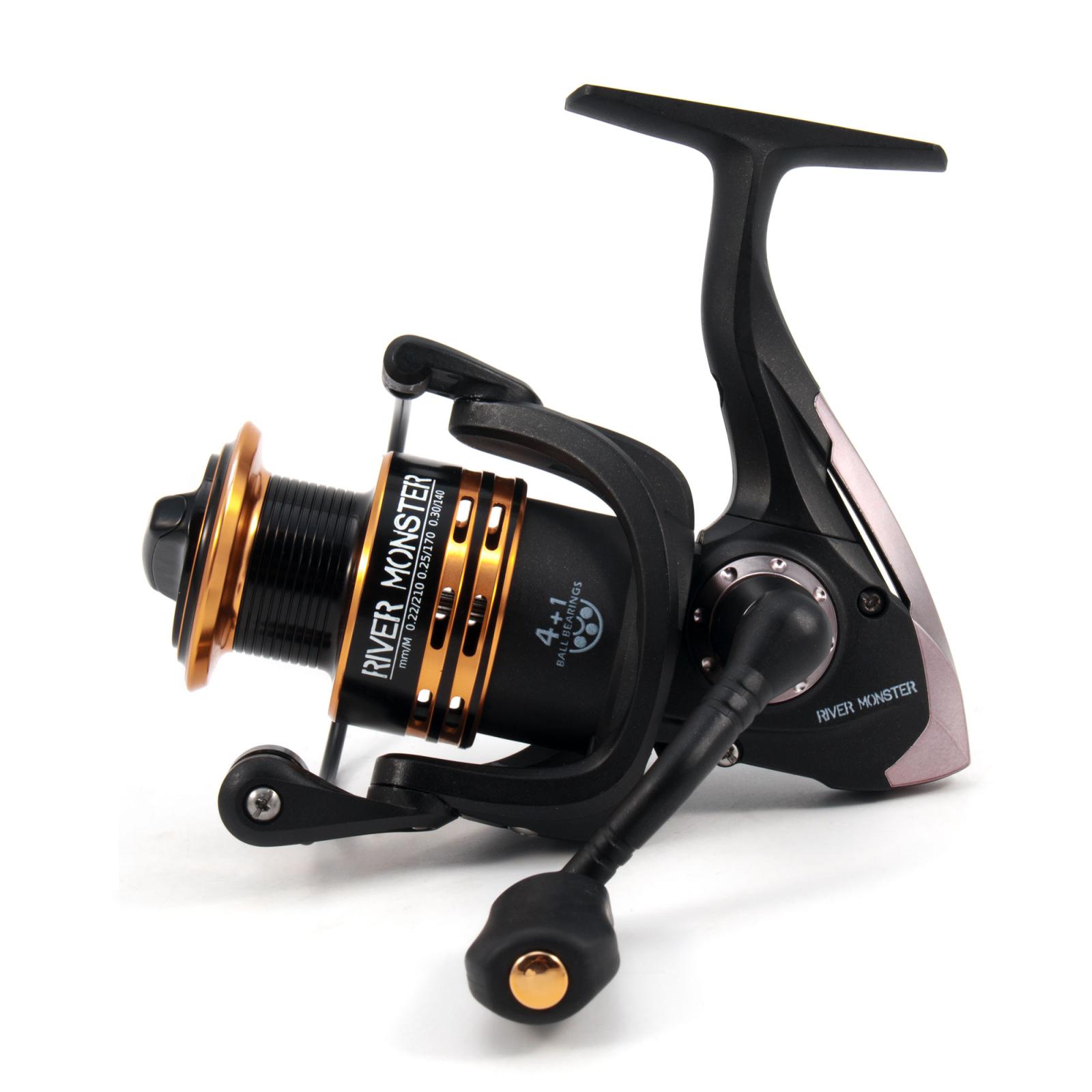 Катушка безынерционная Namazu River Monster RM3000, 4+1 подш., метал. шпуля - 4