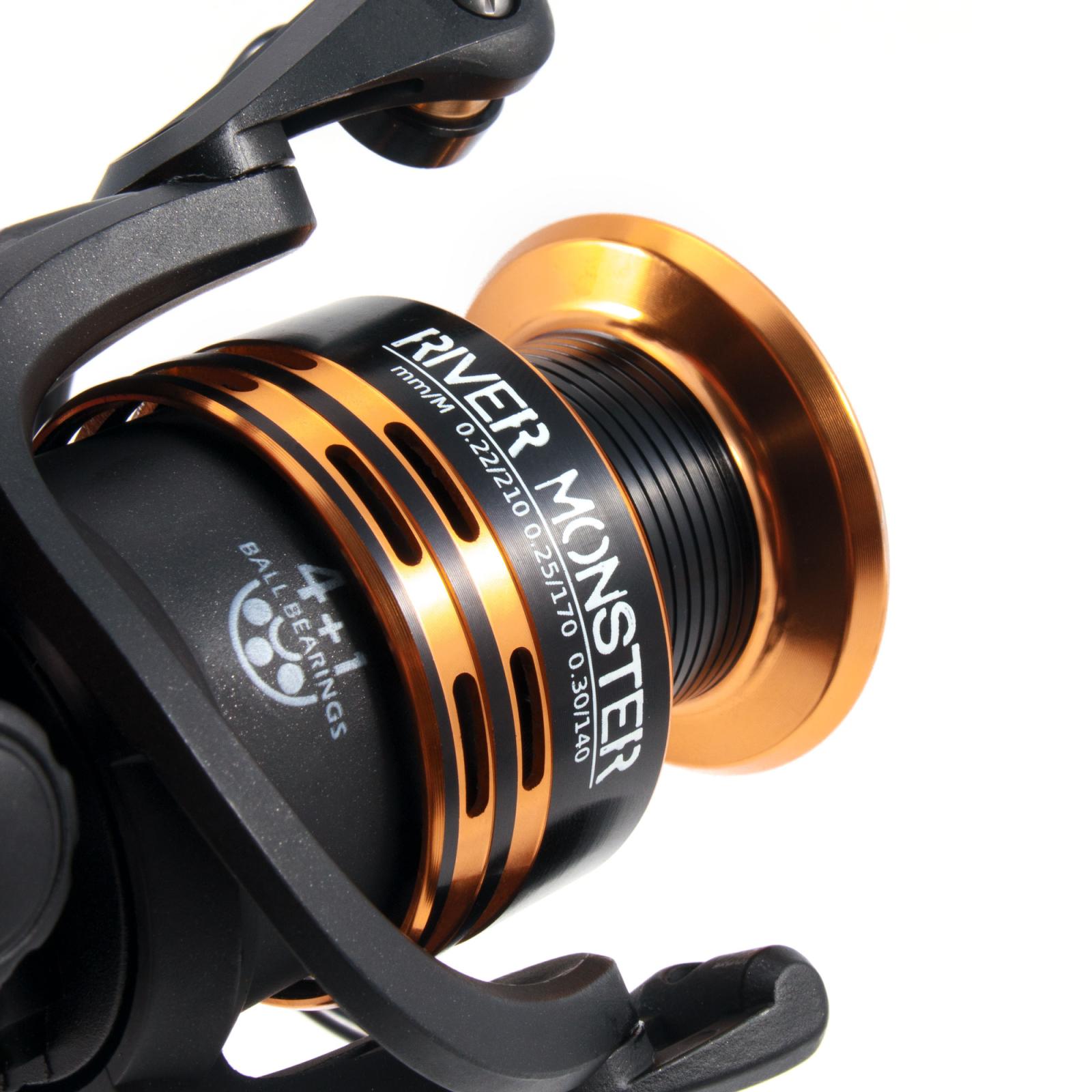 Катушка безынерционная Namazu River Monster RM3000, 4+1 подш., метал. шпуля - 6