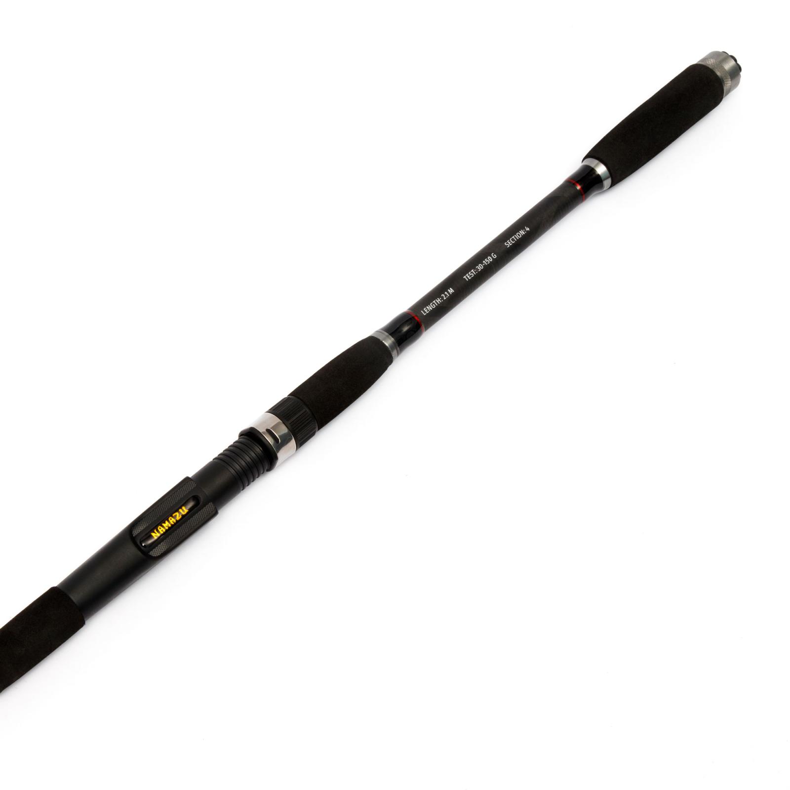 Спиннинг телескопический композитный NAMAZU Fish killer 2,1 м, тест 30-150 г - 9