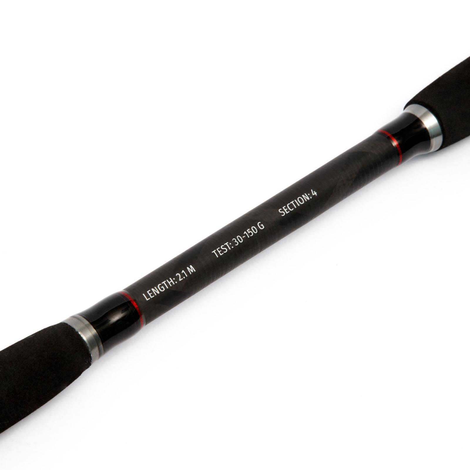 Спиннинг телескопический композитный NAMAZU Fish killer 2,1 м, тест 30-150 г - 10