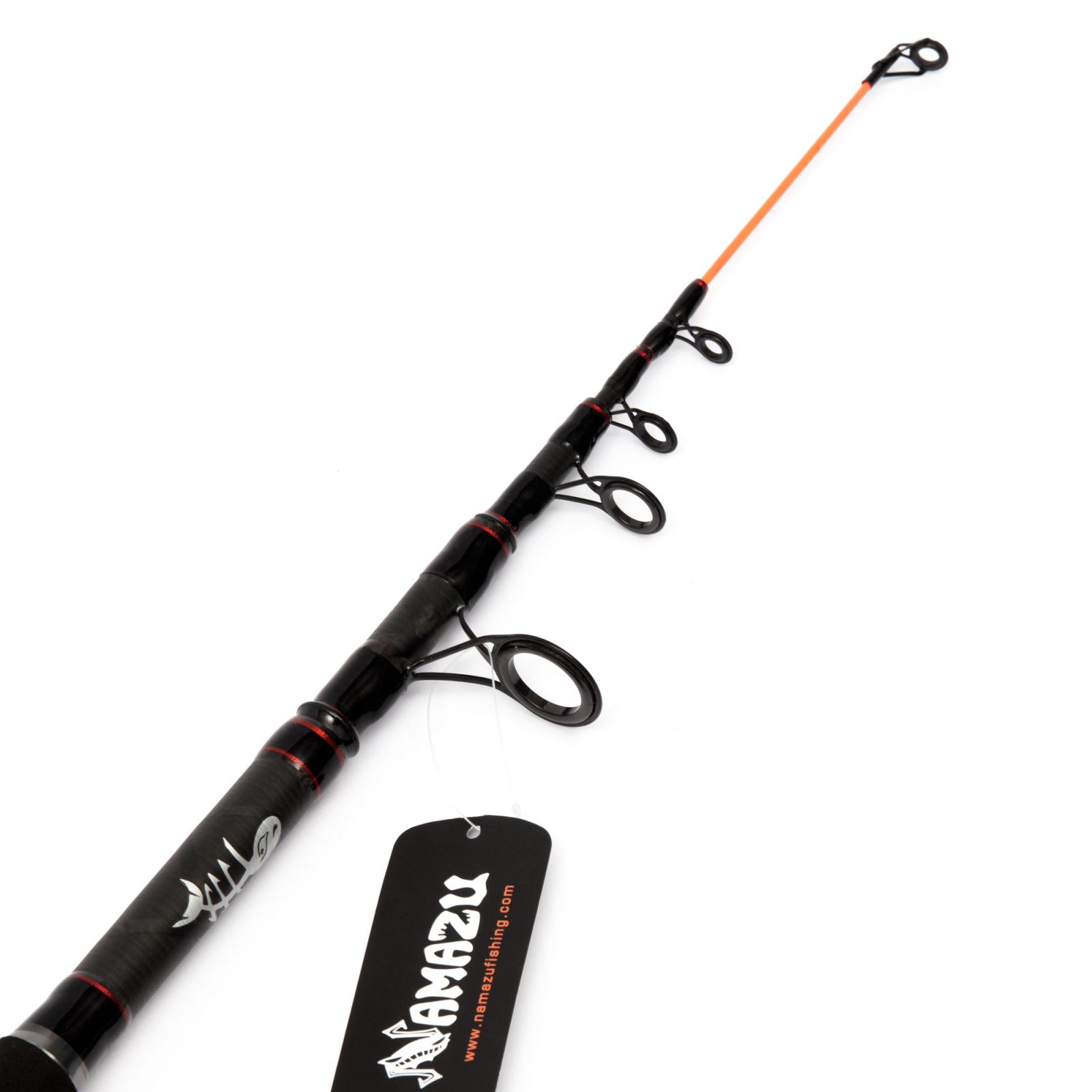 Спиннинг телескопический композитный NAMAZU Fish killer 2,4 м, тест 30-150 г - 5