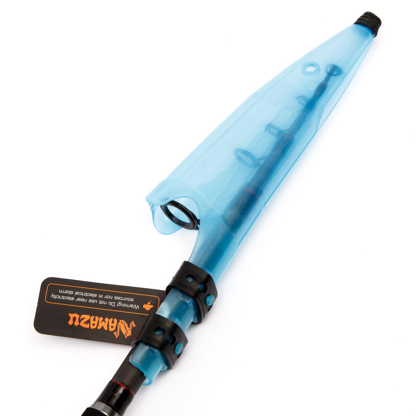 Спиннинг телескопический композитный NAMAZU Fish killer 2,4 м, тест 30-150 г - 6