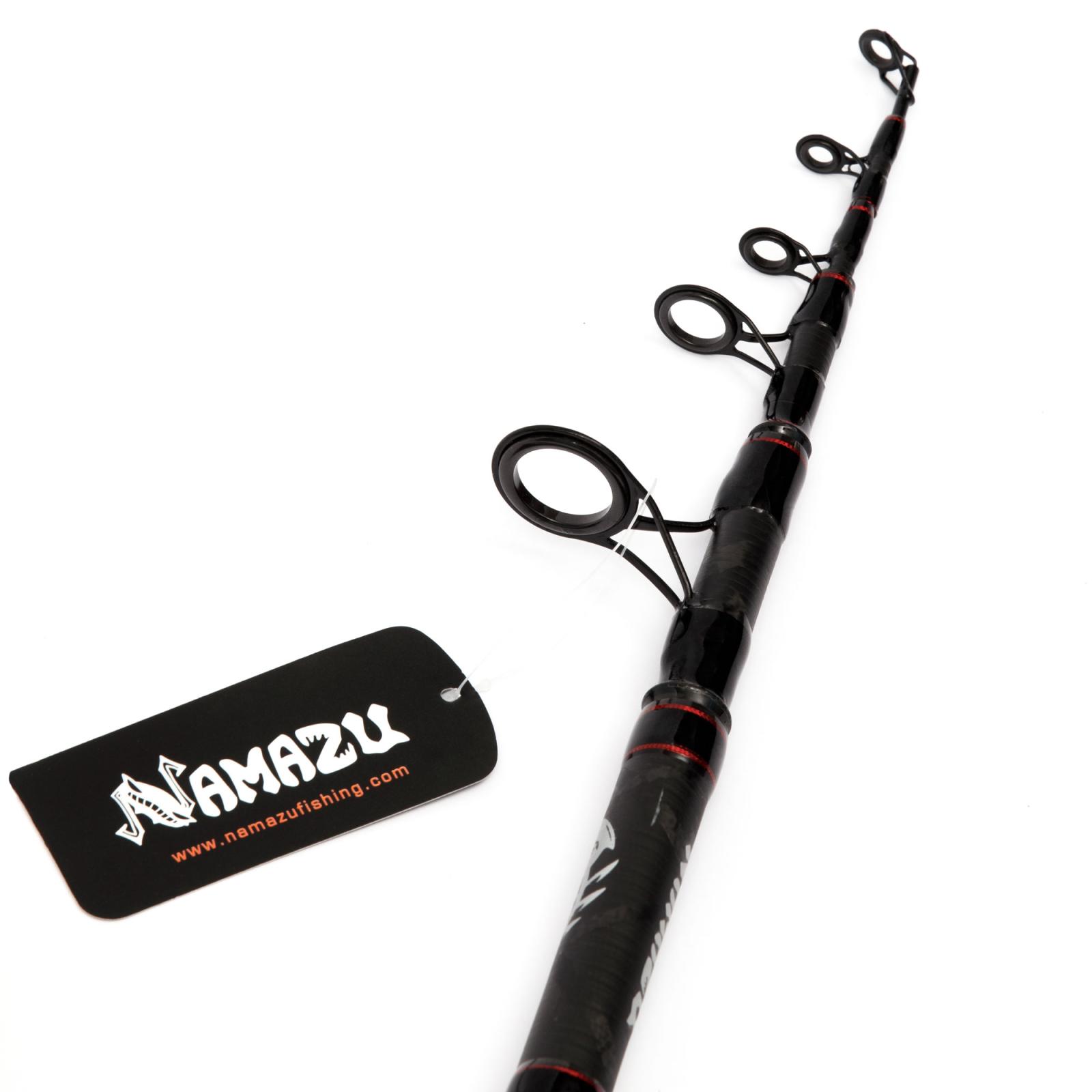 Спиннинг телескопический композитный NAMAZU Fish killer 2,7 м, тест 30-150 г - 4