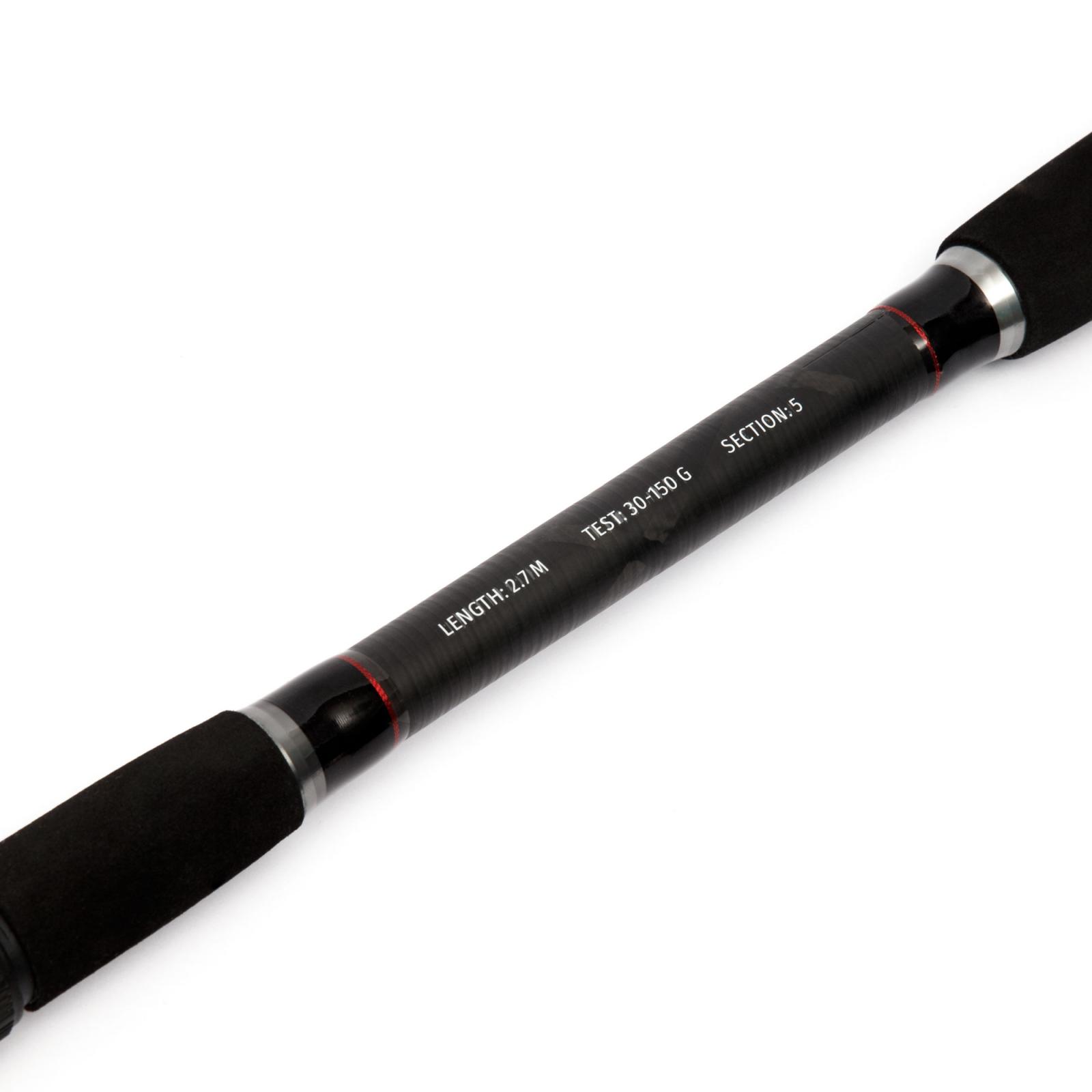 Спиннинг телескопический композитный NAMAZU Fish killer 2,7 м, тест 30-150 г - 8