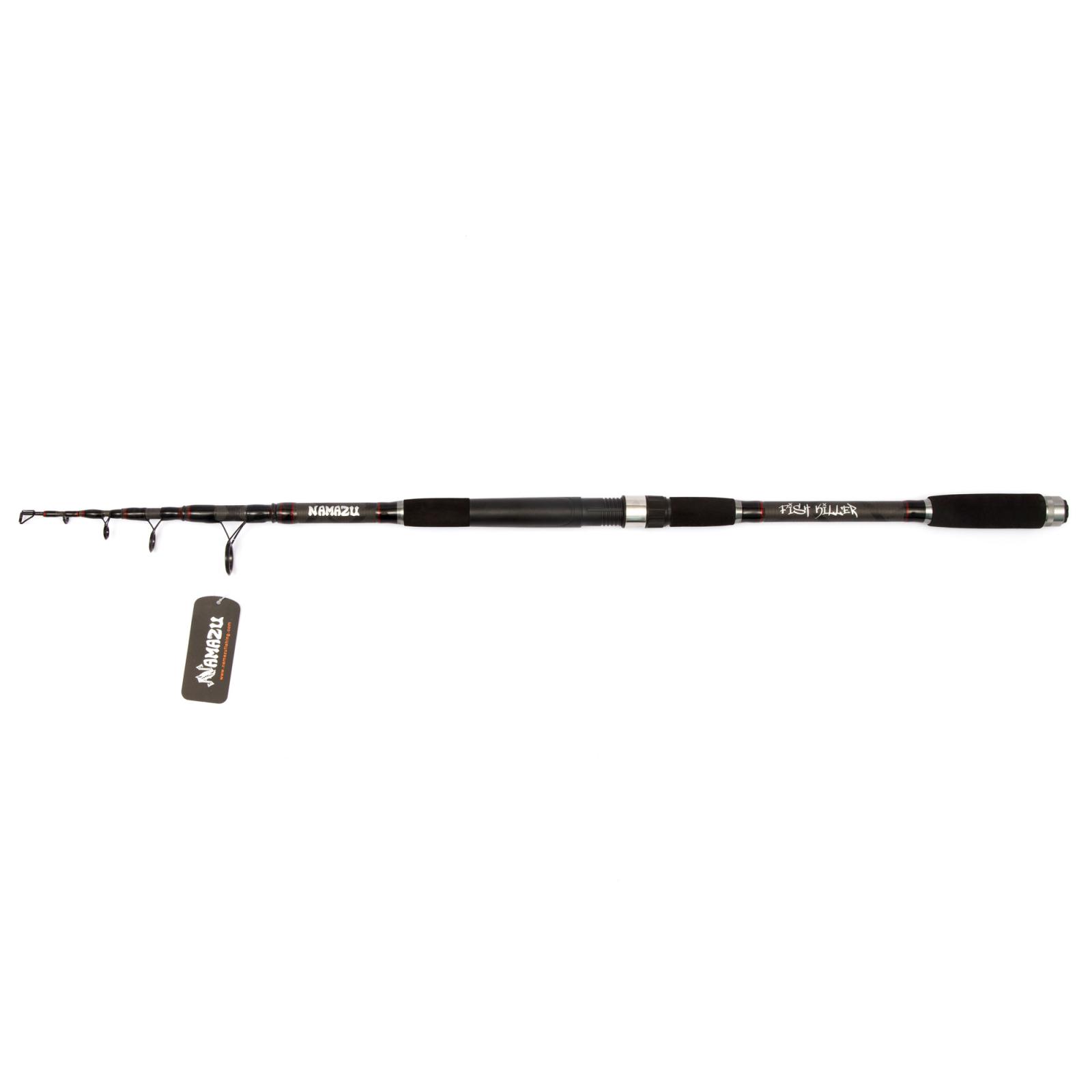 Спиннинг телескопический композитный NAMAZU Fish killer 3 м, тест 30-150 г - 8