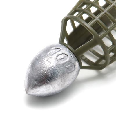 Кормушка фидерная Yaman "Пуля", 100 г, пластик (уп. 10 шт.) - 4
