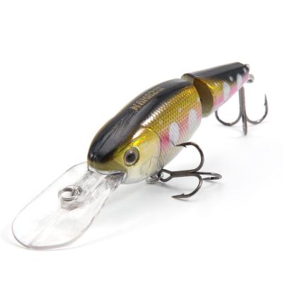 Воблер Namazu Jointed Zun Shad, L-70 мм, 12,3г, крэнк, составной, плавающий (0,5-2,5м), цвет №164 - 2