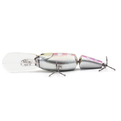 Воблер Namazu Jointed Zun Shad, L-70 мм, 12,3г, крэнк, составной, плавающий (0,5-2,5м), цвет №164 - 4