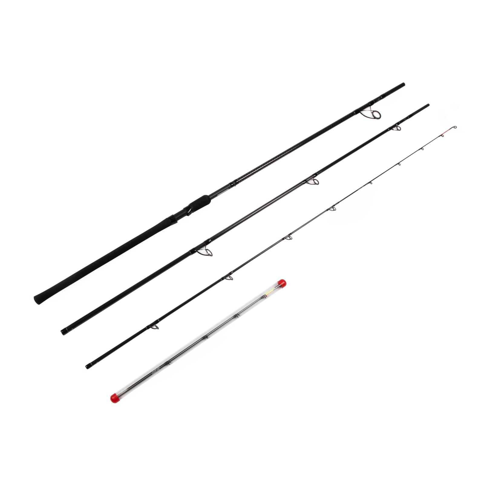 Удилище фидерное штекерное карбоновое 4 FIGHTERS RIVER ULTIMATE FEEDER, 3,9 м, тест до 180 г - 1