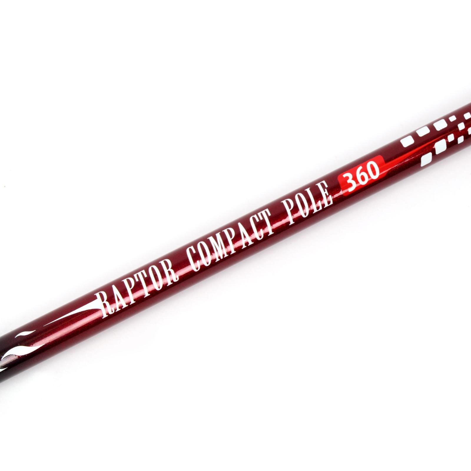 Удилище маховое стеклопластиковое б/к NAMAZU Raptor Compact Pole, 3,6 м, тест 5-25 г - 5