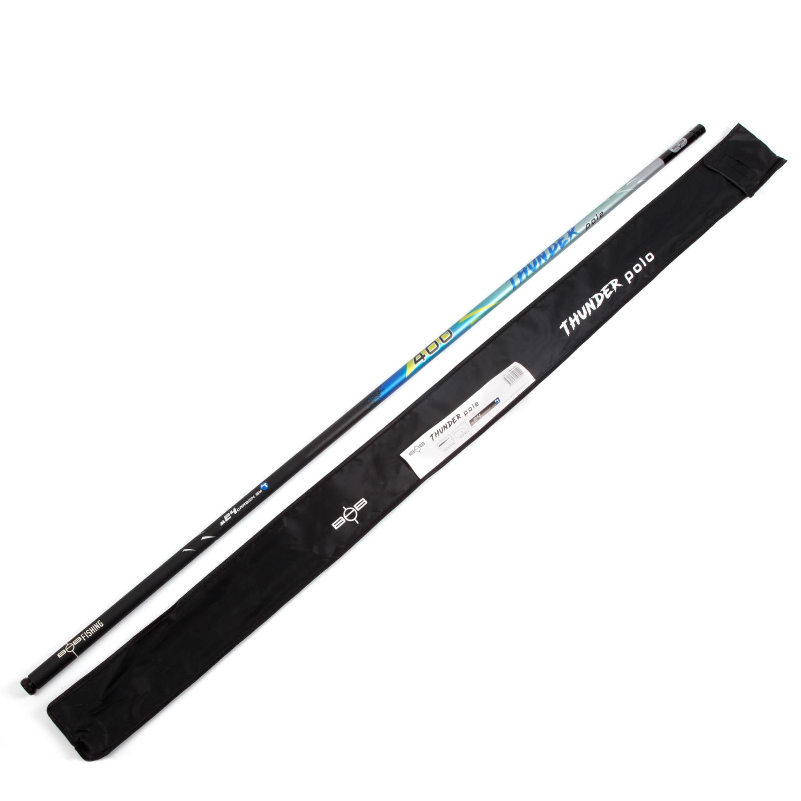 Удилище маховое теле б/к BOB Thunder Pole, 4 м, тест до 30 г - 6