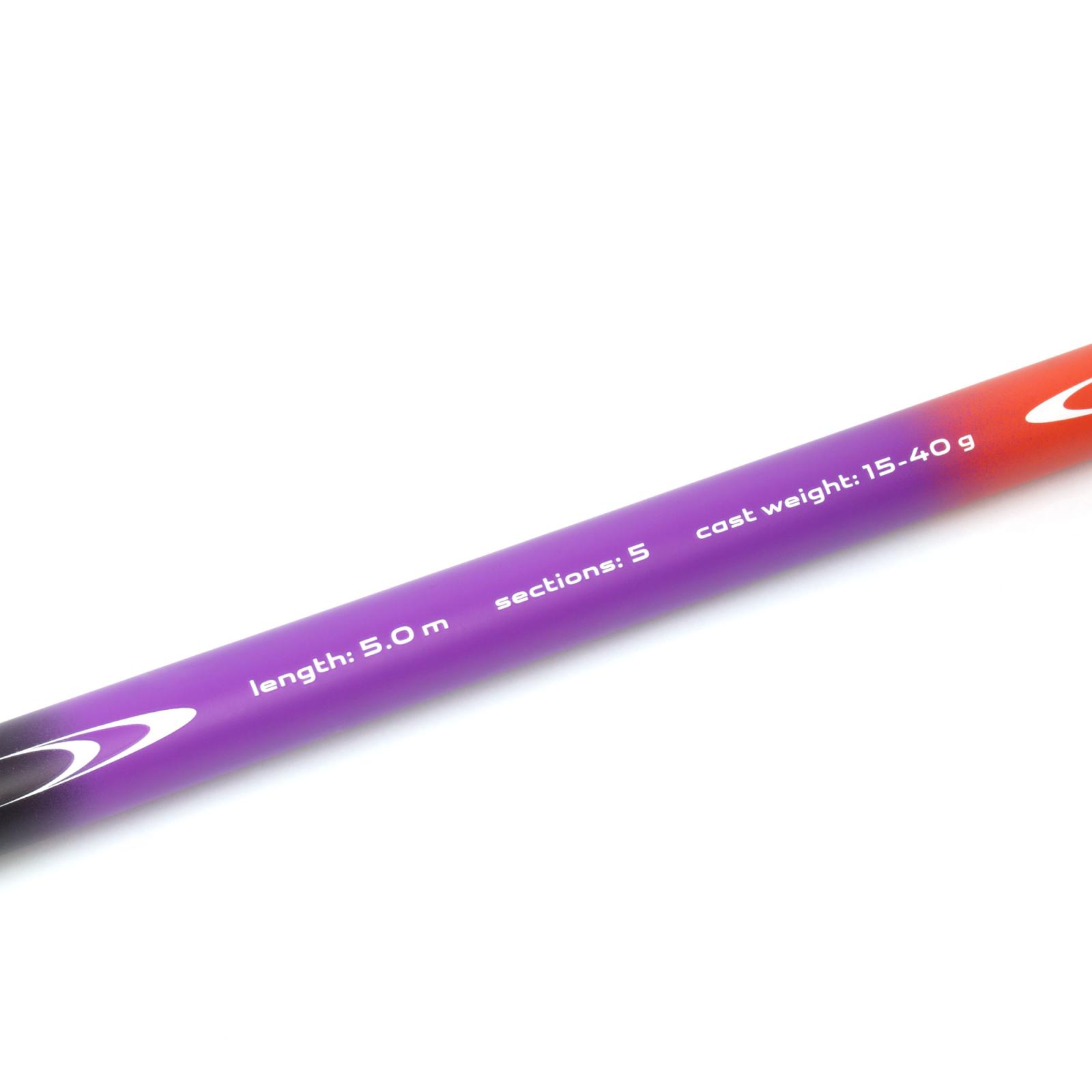 Удилище стеклопластиковое с/к NAMAZU Fortune Bolo, 5 м, тест 15-40г - 5