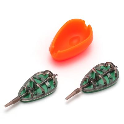 Набор кормушек Namazu In-Line Flat Method Feeder Set, 90+100 г, с пресс-формой - 1