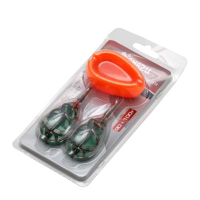 Набор кормушек Namazu In-Line Flat Method Feeder Set, 90+100 г, с пресс-формой - 6