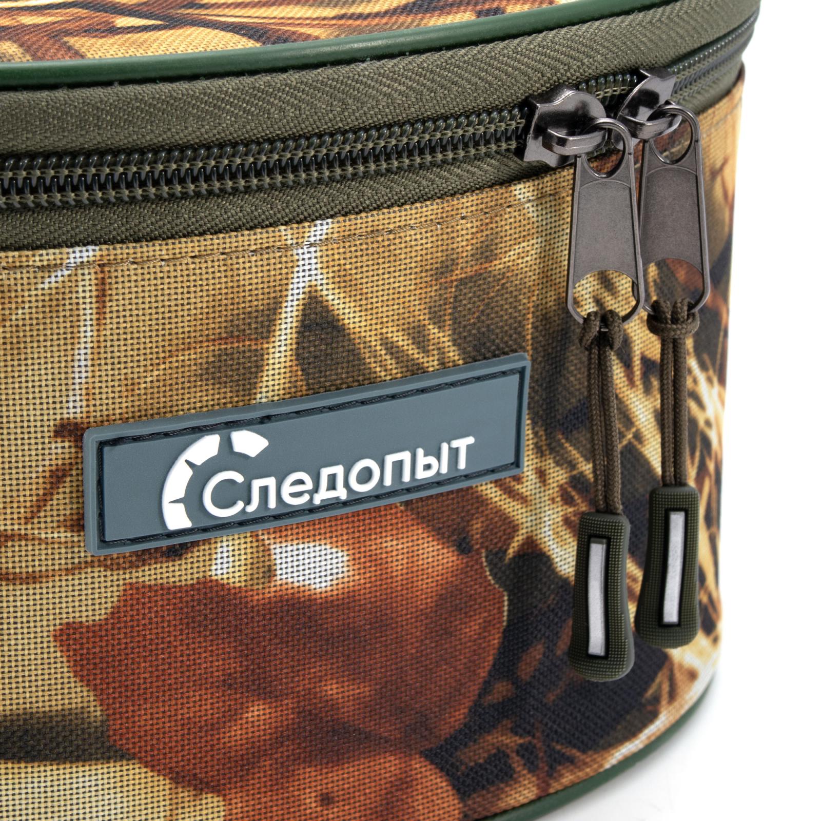 Чехол для катушки "СЛЕДОПЫТ" под 1 шт., р. 11*20*15 см, цв. камыш желтый - 5