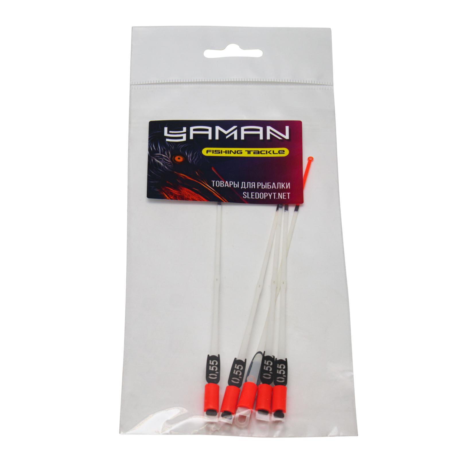 Сторожок лавсановый Яман STYLE 2 TAPER, 130 мм, 0,55 г (уп. 5 шт.) - 6