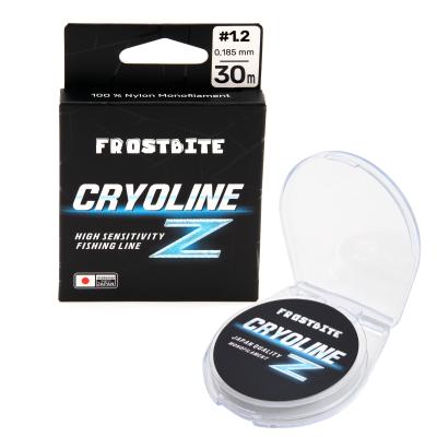 Леска Frostbite CRYOLINE Z, #1.2, L-30 м, d-0,185 мм, test-3,55 кг, прозрачный - 1