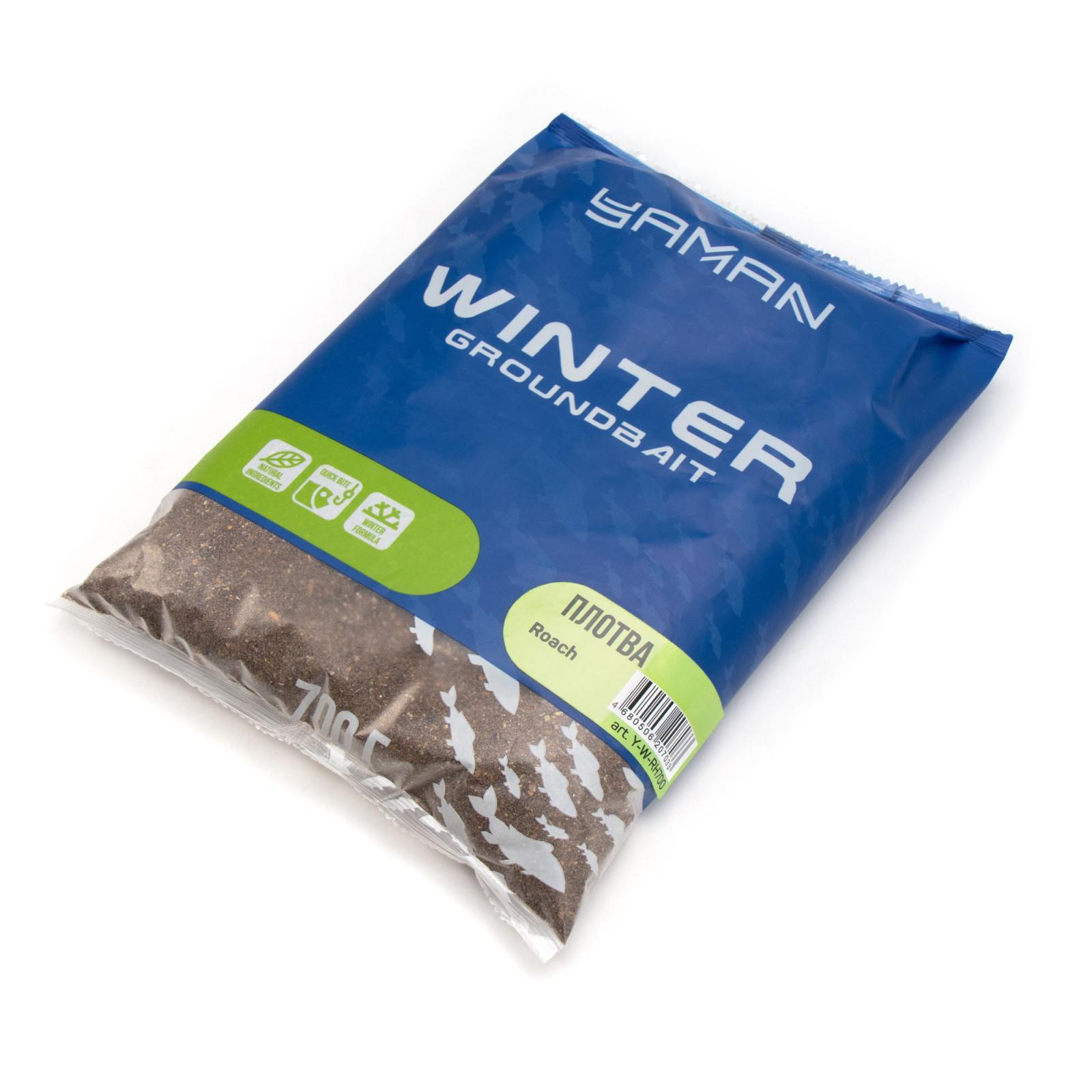 Прикормка Yaman Winter Roach зимняя (плотва), 700 г - 2