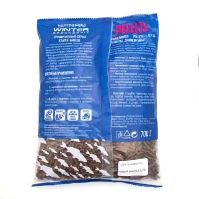 Прикормка Yaman Winter Pellets Crucian ice зимняя (карась лед), 700 г - 3