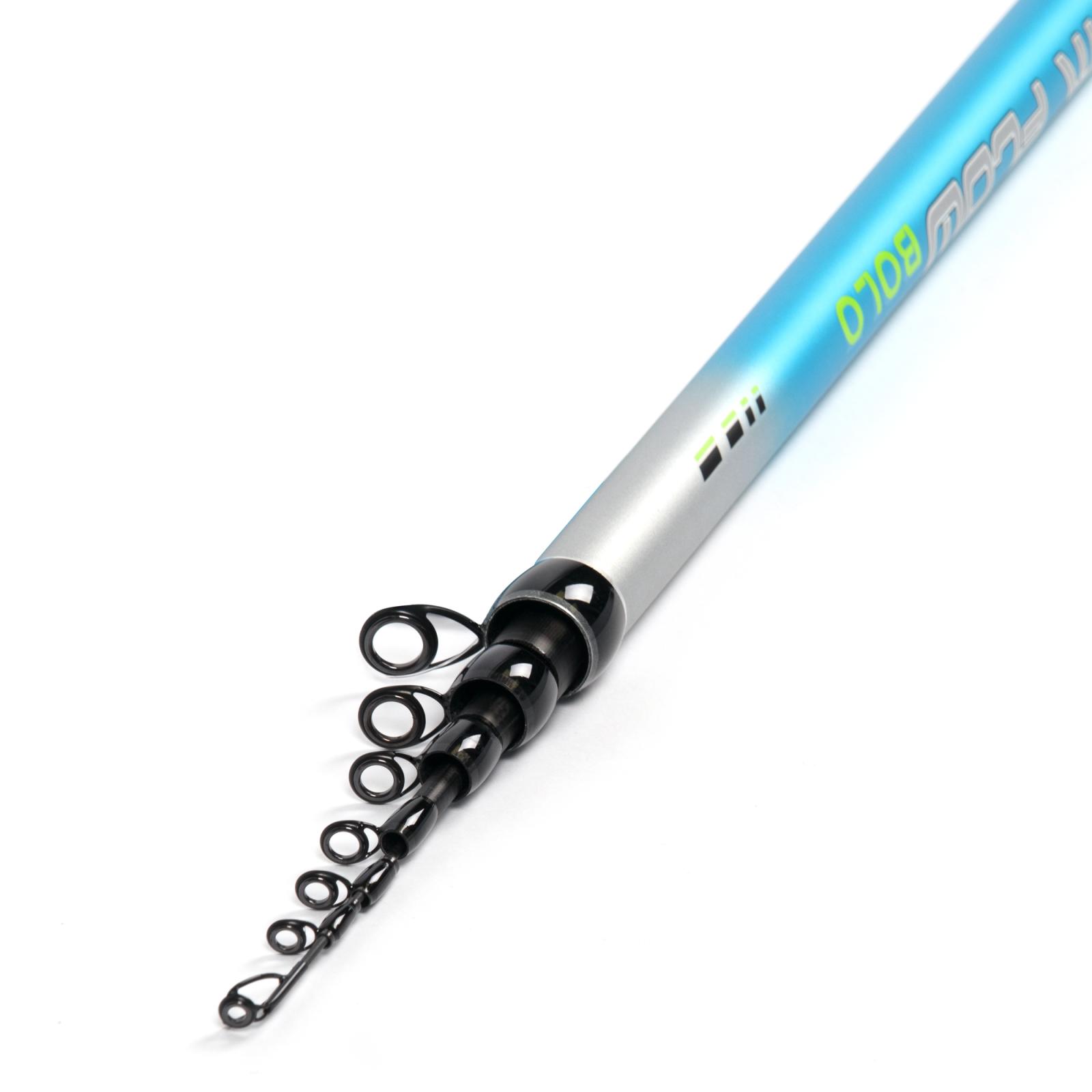 Удилище болонское теле с кольцами BOB Quantum Flow Bolo, 5 м, тест до 20 г - 3
