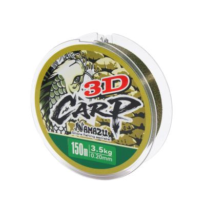 Леска Namazu 3D Carp, L-150 м, d-0,20 мм, test-3,5 кг, 3D Camo - 2